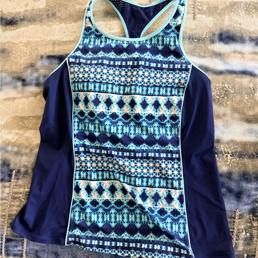 Lands' End swim top